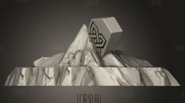 Скальные камни 3d stl модель для ЧПУ