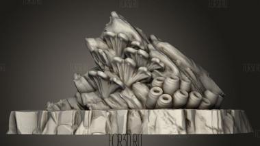 Подводный Коралл 3d stl модель для ЧПУ