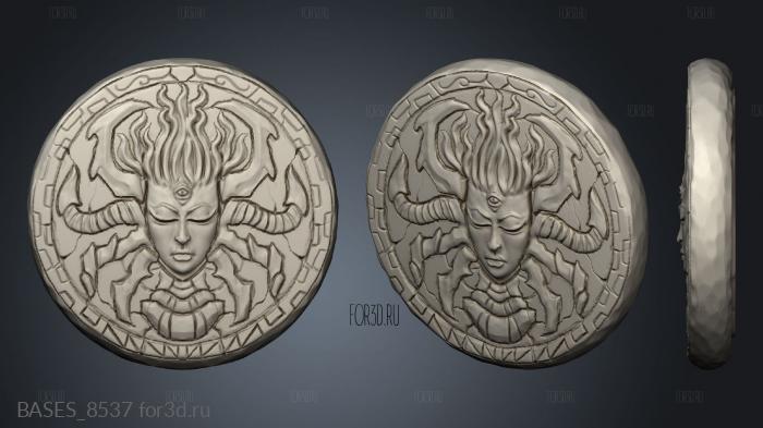 thematic coins stl model for CNC