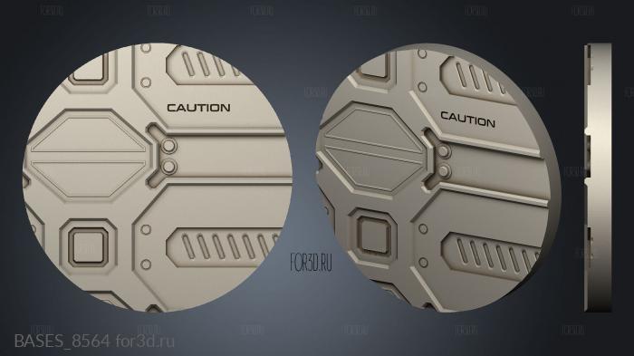 Flatline City stl model for CNC