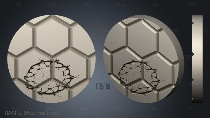 Flatline City stl model for CNC