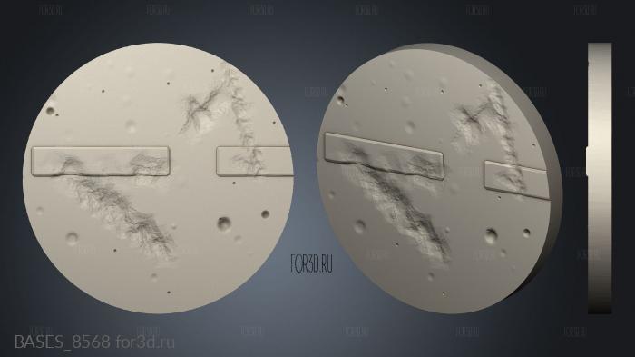 Flatline City stl model for CNC