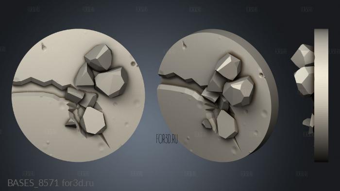 Flatline City stl model for CNC