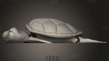 Flexibles Tortuga 3d stl модель для ЧПУ