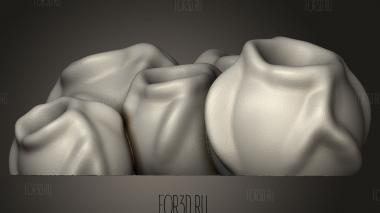 Грибной Шип 3d stl модель для ЧПУ