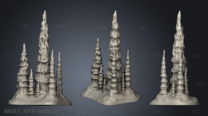 Modular Terrain stalagmite 3d stl модель для ЧПУ