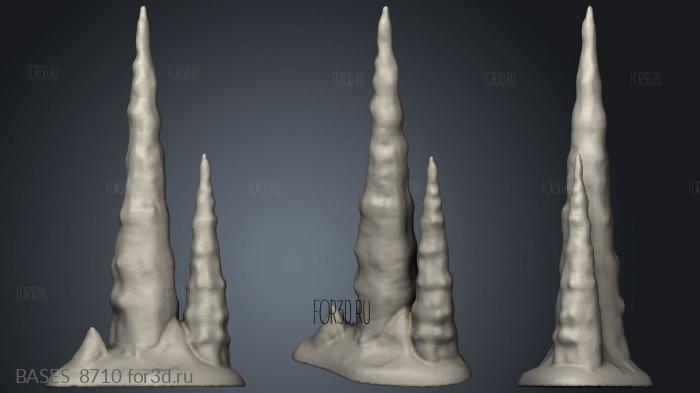 Modular Terrain stalagmite 3d stl модель для ЧПУ