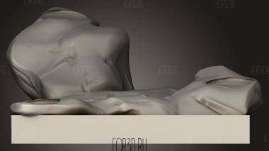 Общий смонтированный 3d stl модель для ЧПУ