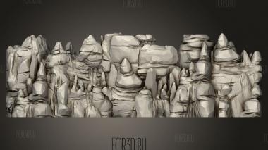 Хрустальные Туннели Узкие Прямые 3d stl модель для ЧПУ