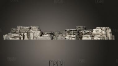 Плоский Бассейн 3d stl модель для ЧПУ