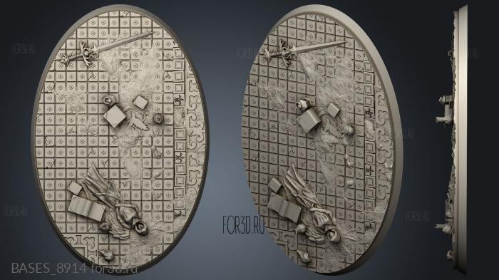 Gravehaunt Vampires Oval stl model for CNC