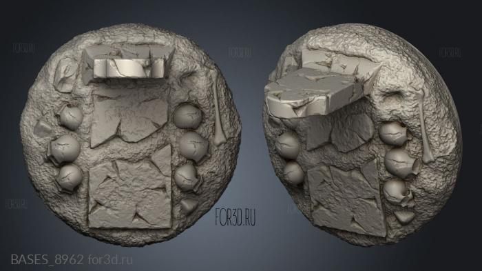 Graveyard stl model for CNC