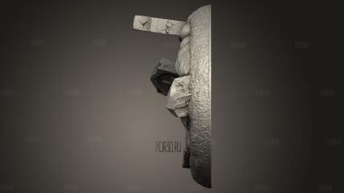 Кладбище 3d stl модель для ЧПУ