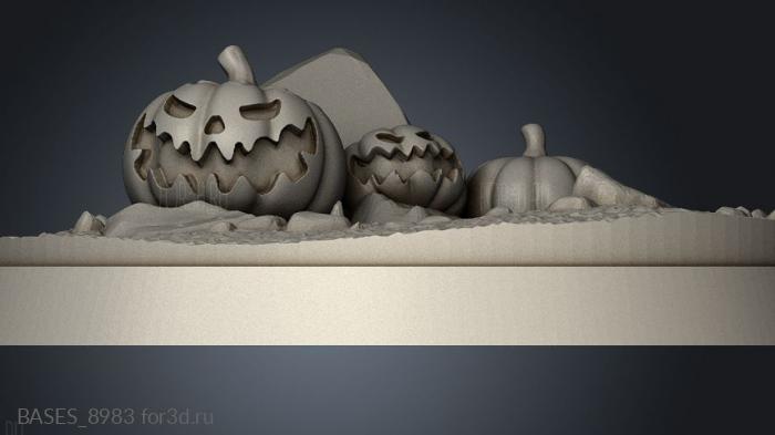 Halloween stl model for CNC