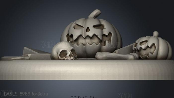 Halloween stl model for CNC