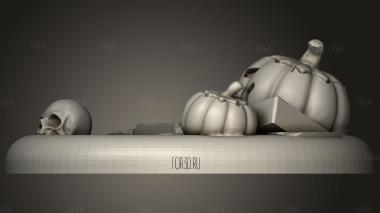 Хэллоуин 3d stl модель для ЧПУ