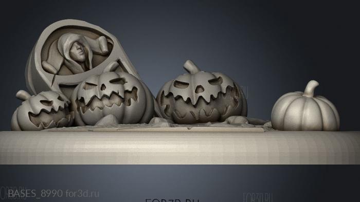 Halloween stl model for CNC