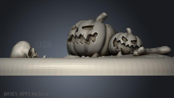 Halloween stl model for CNC