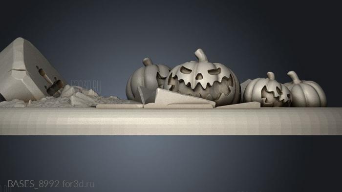 Halloween stl model for CNC