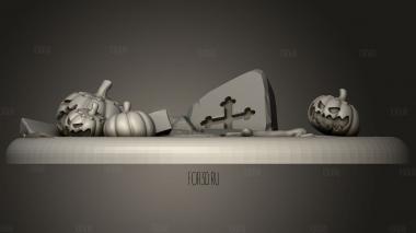 Хэллоуин 3d stl модель для ЧПУ