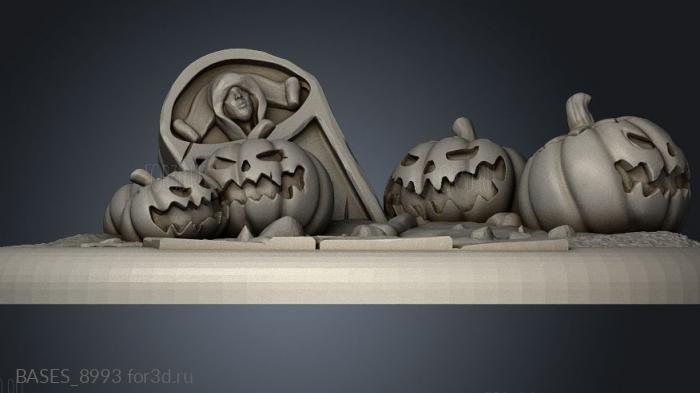 Halloween stl model for CNC