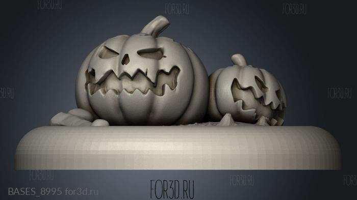 Halloween stl model for CNC