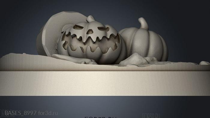 Halloween stl model for CNC