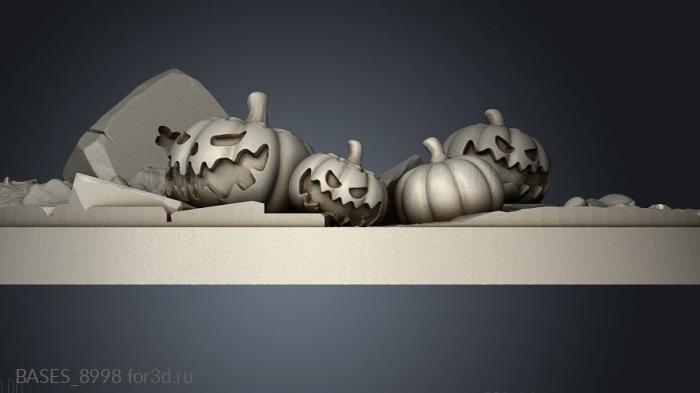 Halloween stl model for CNC