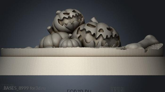 Halloween stl model for CNC