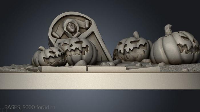 Halloween stl model for CNC