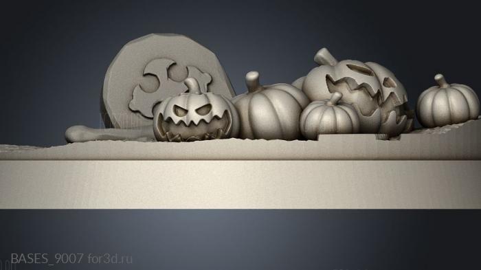 Halloween stl model for CNC