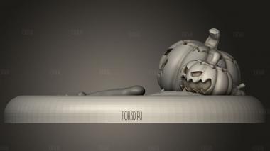 Хэллоуин 3d stl модель для ЧПУ
