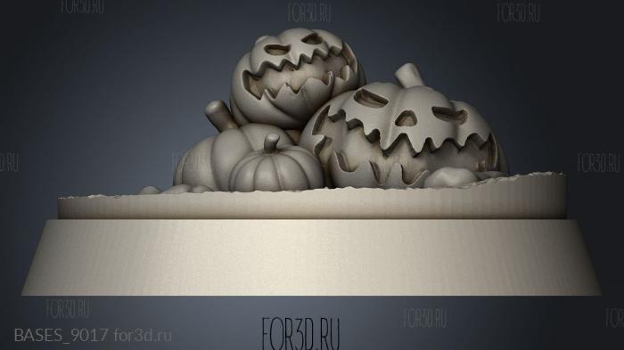 Halloween stl model for CNC