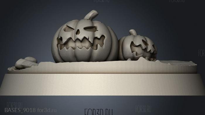 Halloween stl model for CNC