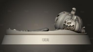 Хэллоуин 3d stl модель для ЧПУ