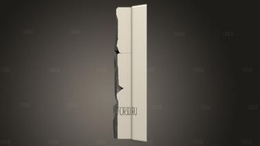 Прямоугольник Скрытого Склепа 3d stl модель для ЧПУ