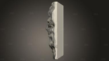 Пустая геральдика домашней гвардии 3d stl модель для ЧПУ