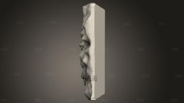 Пустая геральдика домашней гвардии 3d stl модель для ЧПУ
