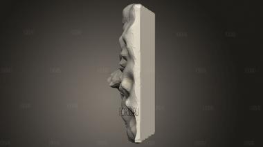 Геральдика домашней стражи пустое знамя 3d stl модель для ЧПУ