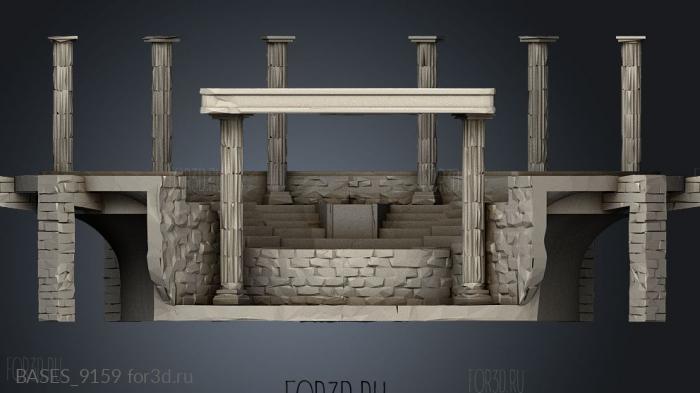 BASES_9159 stl model for CNC