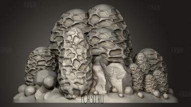 Споры грибов Сетц Полынь 3d stl модель для ЧПУ