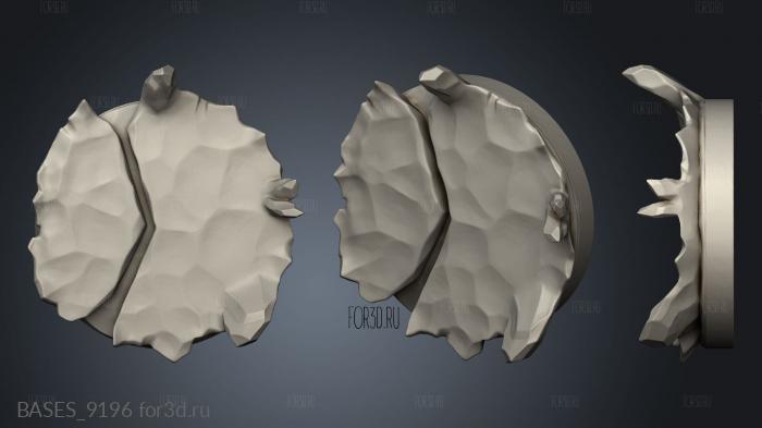 BASES_9196 stl model for CNC