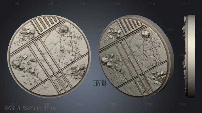 BASES_9245 3d stl модель для ЧПУ