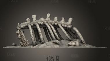 Кости Морского короля 3d stl модель для ЧПУ