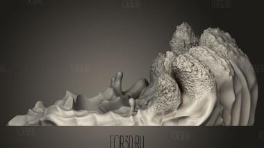Волна Соло Кегре 3d stl модель для ЧПУ