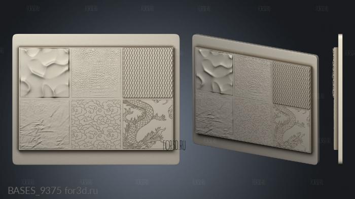 lady xiu texture swatch stl model for CNC