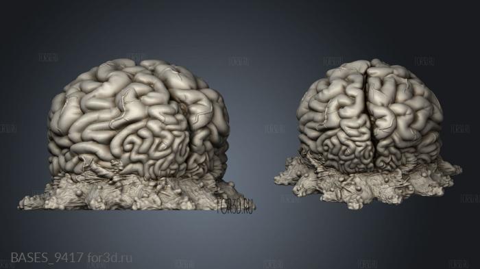 Little Monster Brain Meat stl model for CNC