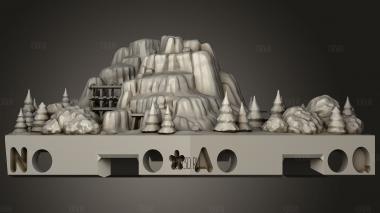 Добыча полезных ископаемых 3d stl модель для ЧПУ