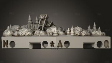Добыча полезных ископаемых 3d stl модель для ЧПУ