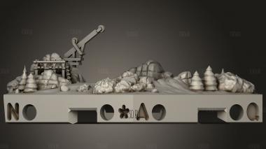 Добыча полезных ископаемых 3d stl модель для ЧПУ